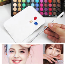 Load image into Gallery viewer, S Size Make-up Square Stainless Steel Palette, 115*75mm
