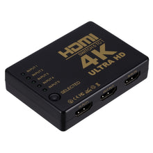 Load image into Gallery viewer, ZMT-968885 HDMI Switch 5 into 1 out 4K*2K HD Video Switch with Remote Control, 5 into 1 out