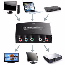 Load image into Gallery viewer, 1080P HD HDMI to YPbPr Video and R/L Audio Adapter Converter, HDMI to YPbPr+R/L