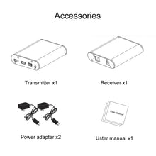 Load image into Gallery viewer, CAT872 HDMI Extender (Receiver &amp; Sender) over CAT5e/CAT6 Cable , Transmission Distance: 200m, CAT872