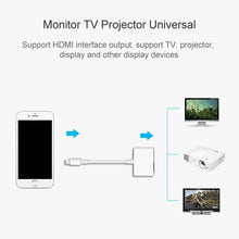 Load image into Gallery viewer, 8 Pin to HDMI HDTV Projector Video Adapter Cable for iPhone