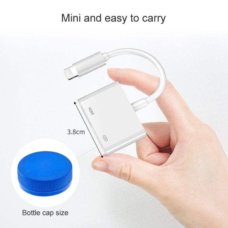 8 Pin to HDMI HDTV Projector Video Adapter Cable for iPhone