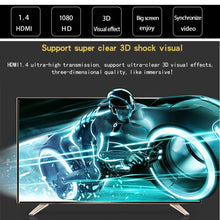 Load image into Gallery viewer, 15m HDMI 1.4 Version 1080P Woven Net Line Blue Black Head HDMI Male to HDMI Male Audio Video Connector Adapter Cable, Length: 15m