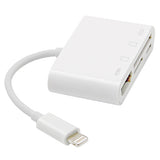 NK-103C 4 In 1 8 Pin to HDMI Multi-function Mobile Phone Converter Adapter