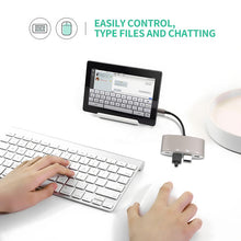 Load image into Gallery viewer, 1040KEY 8 Pin to USB + Type-C / USB-C + OTG Multi-function Converter Adapter