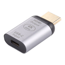 Load image into Gallery viewer, Type-C / USB-C Female to HDMI Male Aluminium Alloy Adapter, Type-C Female to HDMI Male