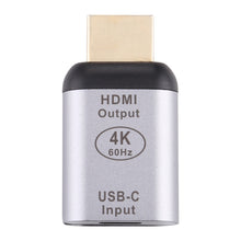 Load image into Gallery viewer, Type-C / USB-C Female to HDMI Male Aluminium Alloy Adapter, Type-C Female to HDMI Male