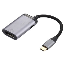 Load image into Gallery viewer, 4K USB-C / Type-C to DisplayPort 1.4 + PD Data Sync Adapter Cable, Type-C to DP