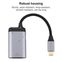 Load image into Gallery viewer, 4K USB-C / Type-C to DisplayPort 1.4 + PD Data Sync Adapter Cable, Type-C to DP