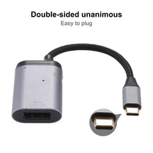 Load image into Gallery viewer, 4K USB-C / Type-C to DisplayPort 1.4 + PD Data Sync Adapter Cable, Type-C to DP
