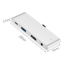 Load image into Gallery viewer, HW-TC29 4 In 1 Type-C / USB-C Multifunctional Extension HUB Adapter iPad Pro Hub