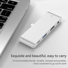 Load image into Gallery viewer, HW-TC29 4 In 1 Type-C / USB-C Multifunctional Extension HUB Adapter iPad Pro Hub