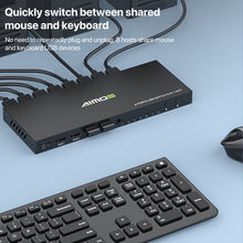 Load image into Gallery viewer, AIMOS AM-KM804 USB 8 In 4 Out Switch, AM-KM804