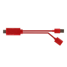 Load image into Gallery viewer, USB Male + USB 2.0 Female to HDMI Phone to HDTV Adapter Cable