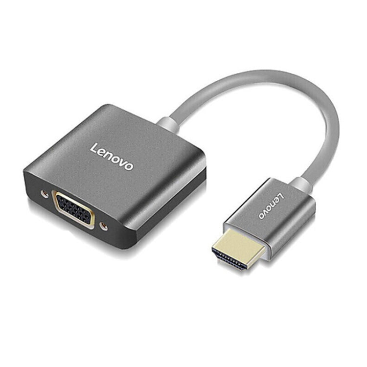 Lenovo F1-H01 HDMI to VGA Cable Aluminum Alloy Converter, F1-H01