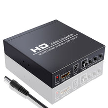 Load image into Gallery viewer, NEWKENG NK-8S SCART + HDMI to HDMI 720P / 1080P HD Video Converter Adapter Scaler Box, NK-8S SCART + HDMI to HDMI