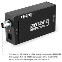Load image into Gallery viewer, NEWKENG S008 Mini SD-SDI / HD-SDI / 3G-SDI to HDMI Video Converter, S008 Mini SD-SDI / HD-SDI / 3G-SDI to HDMI