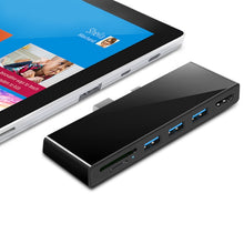 Load image into Gallery viewer, ROCKETEK SK-S5H 3 x USB 3.0 + HDMI + SD / TF Memory Card Reader HUB 4K HDMI Adapter, SK-S5H