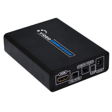 Load image into Gallery viewer, HDMI to Composite / AV S-Video Converter RCA CVBS/L/R Video Converter Adapter, EU Plug, HDMI to AV + S-Video