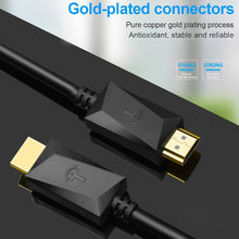 Load image into Gallery viewer, ROCKETEK HDMI01Y-2 HDMI 2.0 4K 30Hz 3D HD Gold-plated Connector HDMI Cable for All HDMI Devices, Length: 2m