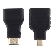 Load image into Gallery viewer, 1m HDMI Male to HDMI Male Retractable Video Audio Connector Adapter Cable with Mini HDMI &amp; Micro HDMI Adapters for HDTV Monitor &amp; Projector &amp; PC &amp; Cameras &amp; Tablets &amp; Smartphones