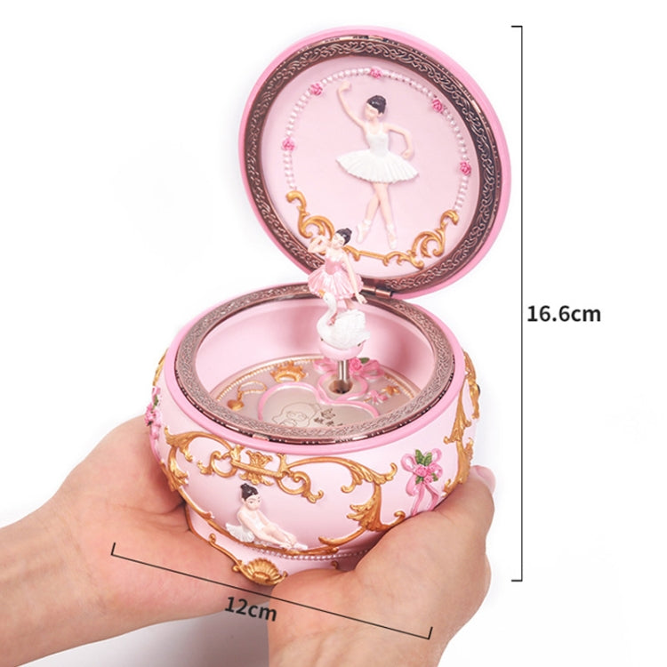 Ballet Girl Rotating Dancing Music Box Creative Birthday Gift, Music: Spirited Away