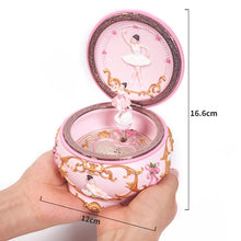 Load image into Gallery viewer, Ballet Girl Rotating Dancing Music Box Creative Birthday Gift, Music: Spirited Away