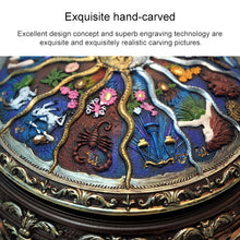 Load image into Gallery viewer, Constellation Luminous Resin Music Box Creative Birthday Gift (Taurus)