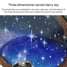 Load image into Gallery viewer, Constellation Luminous Resin Music Box Creative Birthday Gift (Taurus)