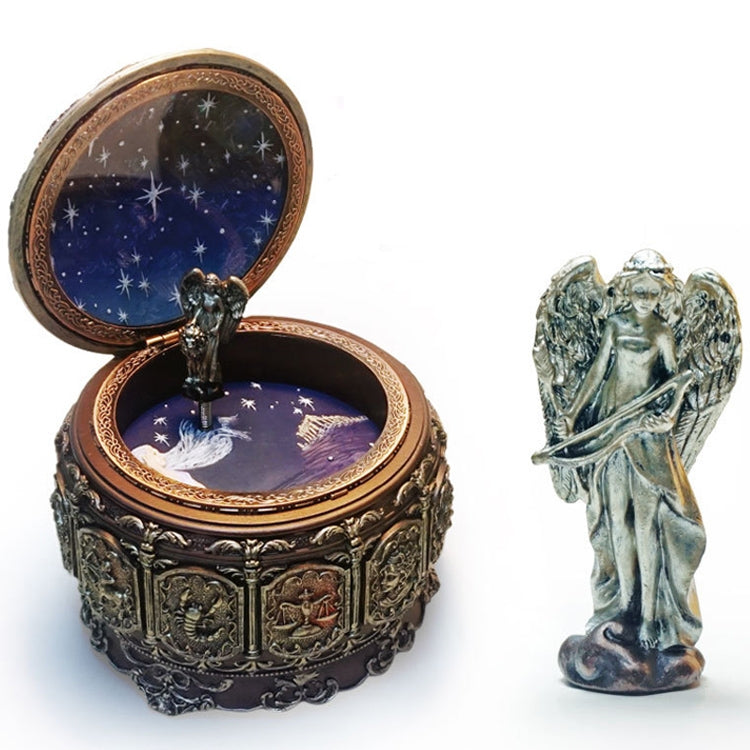Constellation Luminous Resin Music Box Creative Birthday Gift (Taurus)