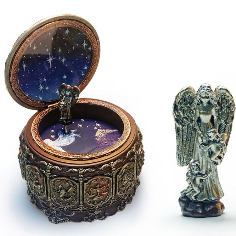 Constellation Luminous Resin Music Box Creative Birthday Gift (Taurus)