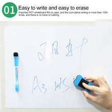 Load image into Gallery viewer, A3 PET Magnetic Soft Whiteboard Message Board Refrigerator Magnet, Size: 29.7cm x 42cm, A3