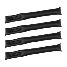 Load image into Gallery viewer, 4 PCS Car Styling Accessories Seat Gap Filler Leather Pad Spacer Protective Softer Bar Slot Plug Car Gap Filler, Car Seat Gap Filler