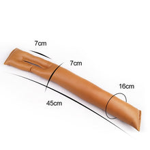 Load image into Gallery viewer, 4 PCS Car Styling Accessories Seat Gap Filler Leather Pad Spacer Protective Softer Bar Slot Plug Car Gap Filler, Car Seat Gap Filler