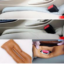 Load image into Gallery viewer, 4 PCS Car Styling Accessories Seat Gap Filler Leather Pad Spacer Protective Softer Bar Slot Plug Car Gap Filler, Car Seat Gap Filler