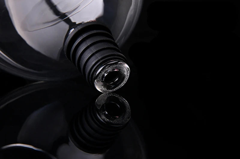Wine Bottle Glass Topper - Drink Directly From the Bottle