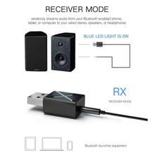 Load image into Gallery viewer, Techme KN320 Bluetooth 5.0 Transmitter Receiver Stereo Wireless Adapter