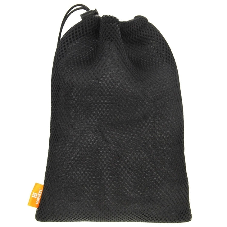 HAWEEL Nylon Mesh Drawstring Pouch Bag with Stay Cord for up to 7.9 inch Screen iPad and Tablet, Size: 24cm x 16cm