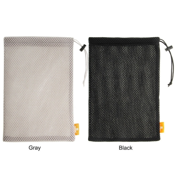 HAWEEL Nylon Mesh Drawstring Pouch Bag with Stay Cord for up to 7.9 inch Screen iPad and Tablet, Size: 24cm x 16cm
