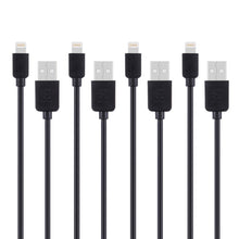 Load image into Gallery viewer, 4 PCS HAWEEL 1m High Speed 8 pin to USB Sync and Charging Cable Kit for iPhone, iPad