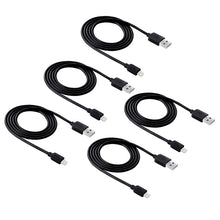Load image into Gallery viewer, 5 PCS HAWEEL 1m High Speed 8 pin to USB Sync and Charging Cable Kit for iPhone, iPad, 5pcs