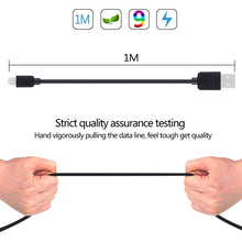 Load image into Gallery viewer, 5 PCS HAWEEL 1m High Speed 8 pin to USB Sync and Charging Cable Kit for iPhone, iPad, 5pcs