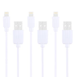 3 PCS HAWEEL 1m High Speed 8 pin to USB Sync and Charging Cable Kit for iPhone, iPad