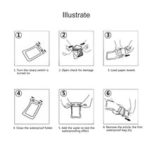 Load image into Gallery viewer, HAWEEL Transparent Universal Waterproof Bag with Lanyard for iPhone, Galaxy, Huawei, Xiaomi, LG, HTC and Other Smart Phones