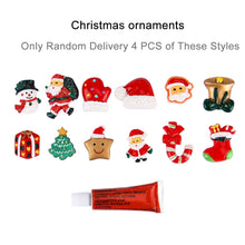 Load image into Gallery viewer, HAWEEL 16cm Three Fingers Touch Screen Gloves + DIY Christmas Decoration for Kids, Christmas Decoration Random Delivery 4 PCS