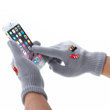 Load image into Gallery viewer, HAWEEL 16cm Three Fingers Touch Screen Gloves + DIY Christmas Decoration for Kids, Christmas Decoration Random Delivery 4 PCS