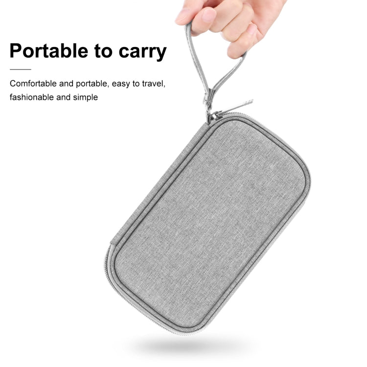 HAWEEL Electronic Organizer Storage Bag for Cellphones, Power Bank, Cables, Mouse, Earphones