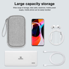 Load image into Gallery viewer, HAWEEL Electronic Organizer Storage Bag for Cellphones, Power Bank, Cables, Mouse, Earphones