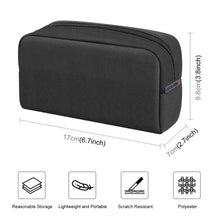 Load image into Gallery viewer, HAWEEL Electronic Organizer Storage Bag for Charger, Power Bank, Cables, Mouse, Earphones, Size: S
