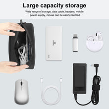 Load image into Gallery viewer, HAWEEL Electronics Organizer Storage Bag for Charger, Power Bank, Cables, Mouse, Earphones, Size: L